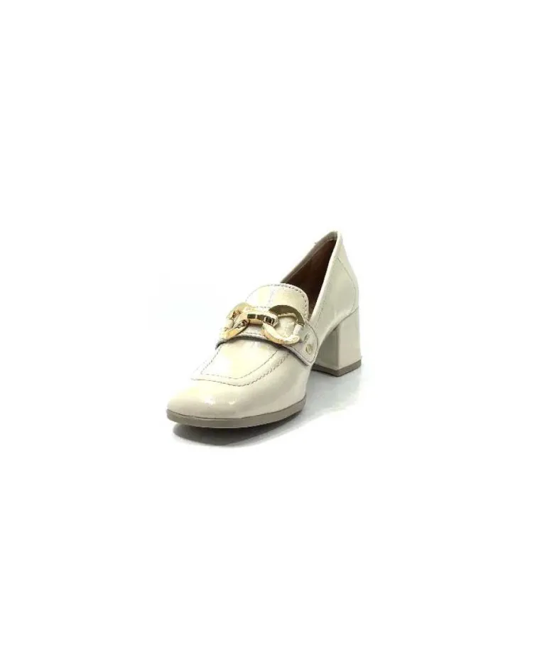 Ivoire 9575845 Cuir Vernis Beige