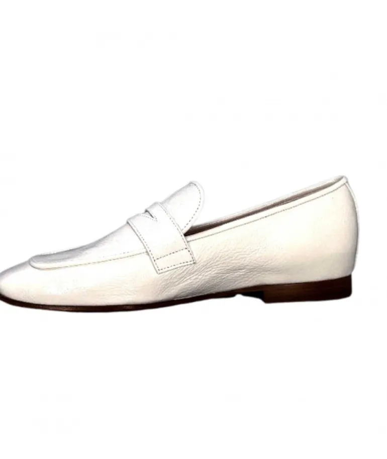Ivoire 2103 Cuir Vernis Blanc