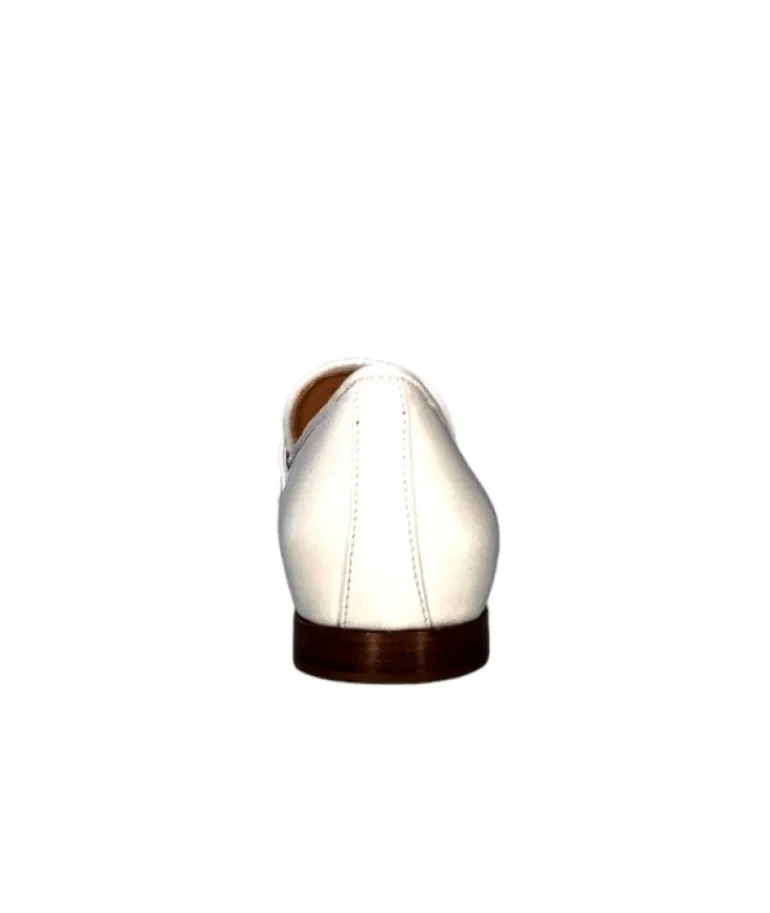 Ivoire 2103 Cuir Vernis Blanc
