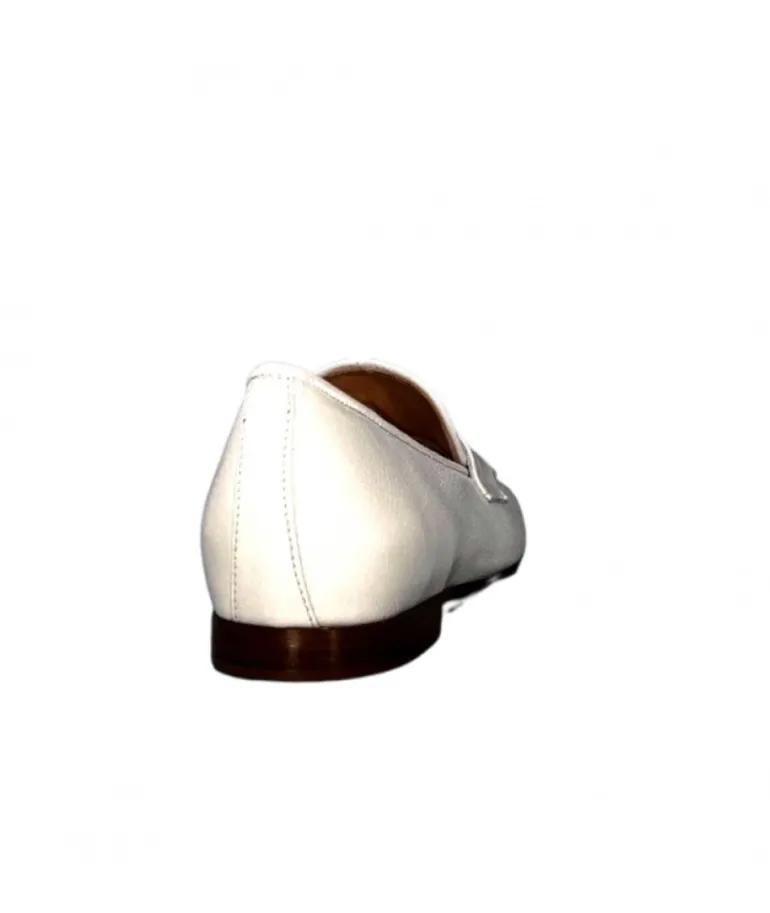 Ivoire 2103 Cuir Vernis Blanc