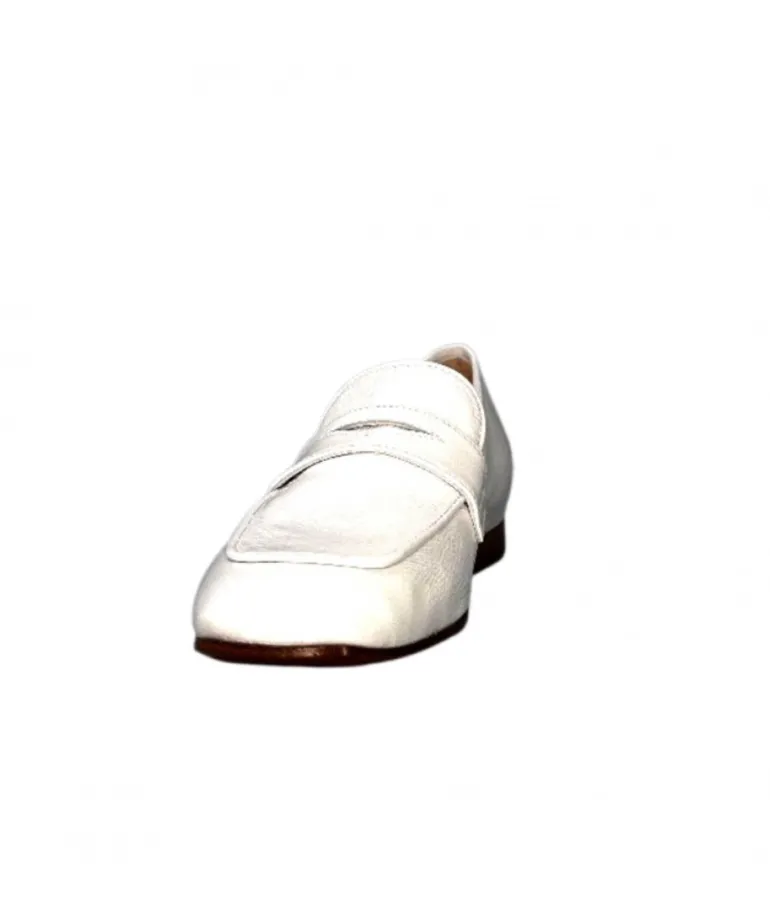 Ivoire 2103 Cuir Vernis Blanc
