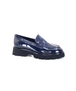 Ivoire 108606 Cuir Vernis Marine