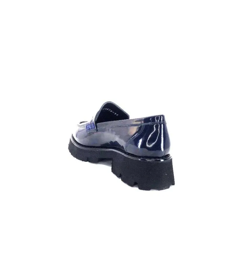 Ivoire 108606 Cuir Vernis Marine