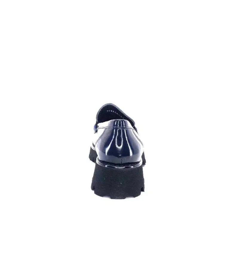 Ivoire 108606 Cuir Vernis Marine