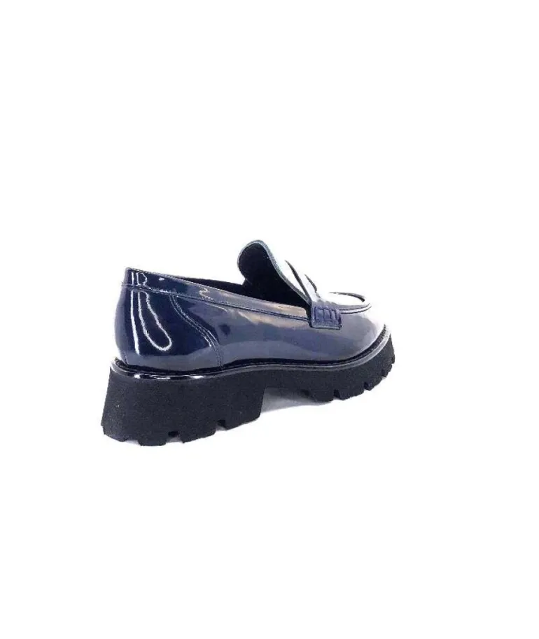 Ivoire 108606 Cuir Vernis Marine