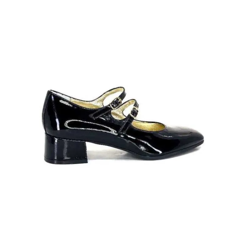 Ivoire 914 Cuir Vernis Noir