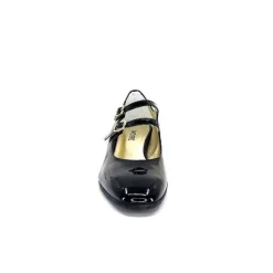 Ivoire 914 Cuir Vernis Noir