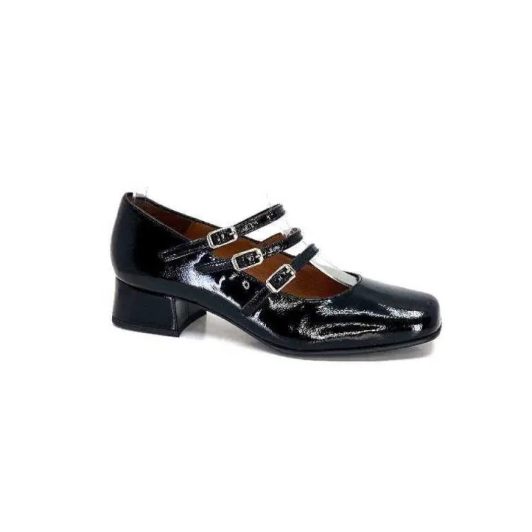 Ivoire 710 Cuir Vernis Noir