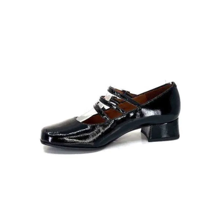 Ivoire 710 Cuir Vernis Noir