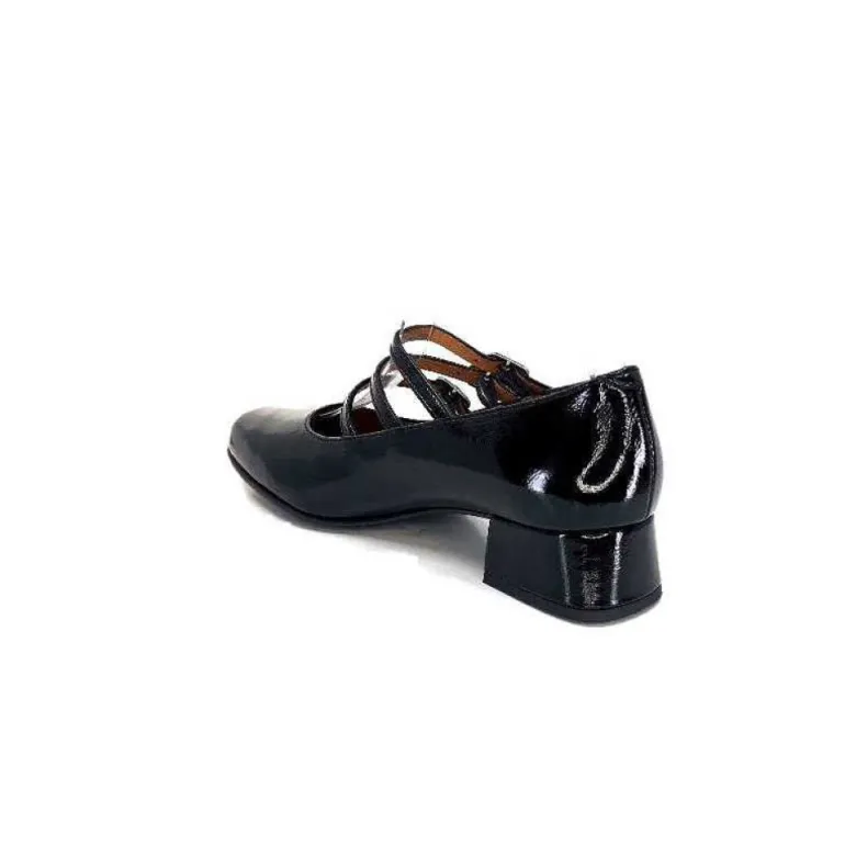 Ivoire 710 Cuir Vernis Noir