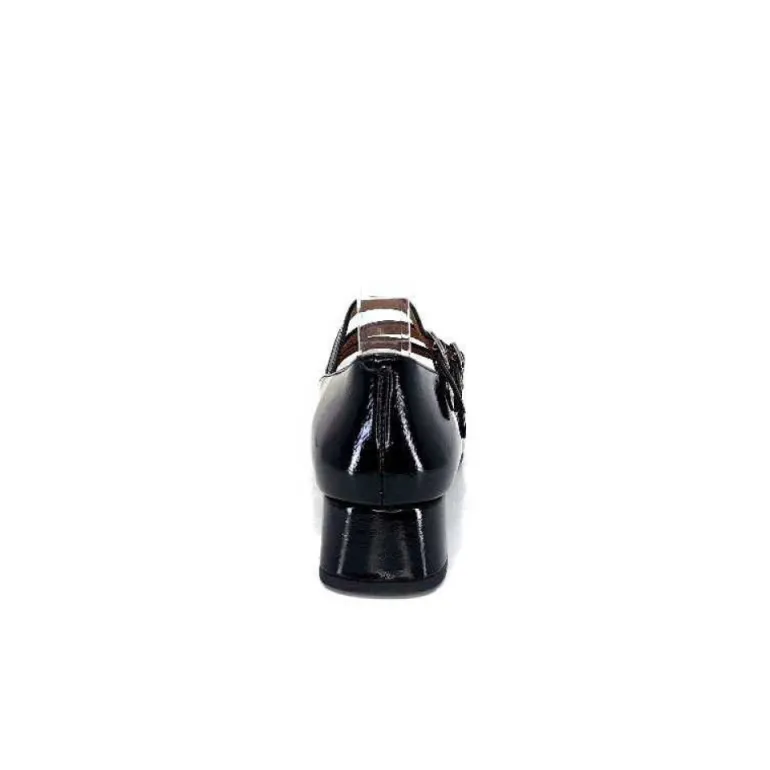 Ivoire 710 Cuir Vernis Noir