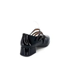 Ivoire 710 Cuir Vernis Noir