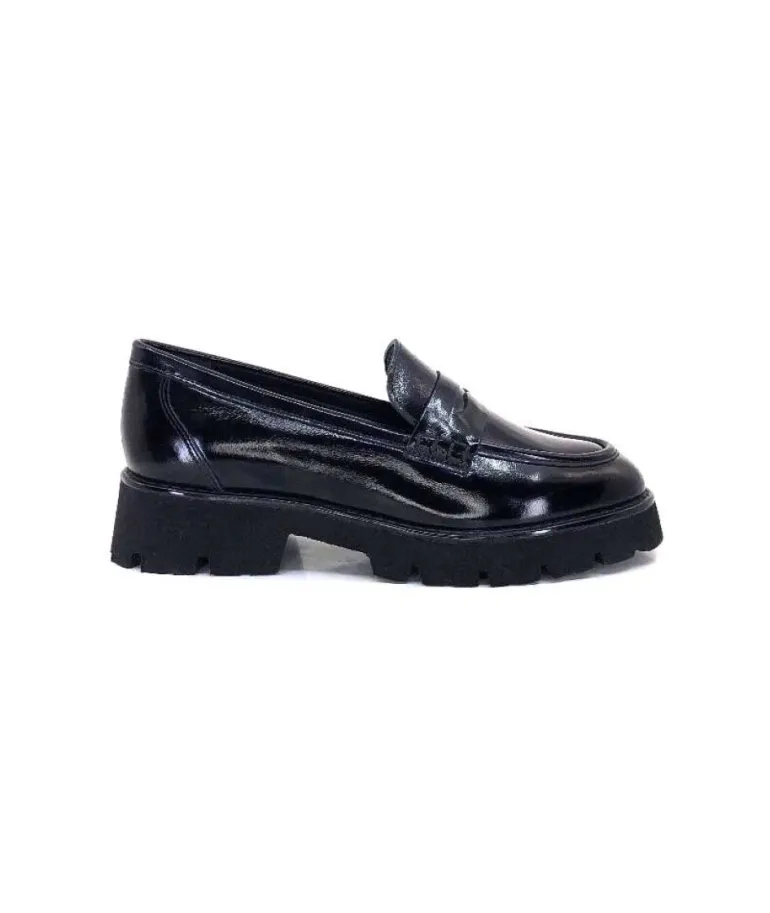 Ivoire 108606 Cuir Vernis Noir