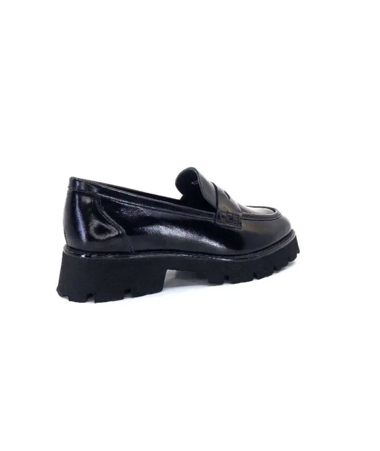Ivoire 108606 Cuir Vernis Noir