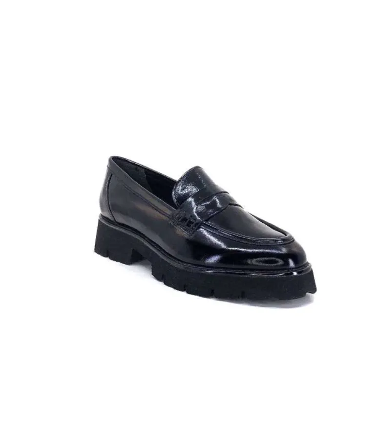 Ivoire 108606 Cuir Vernis Noir