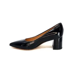 Ivoire 1601 Cuir Vernis Noir