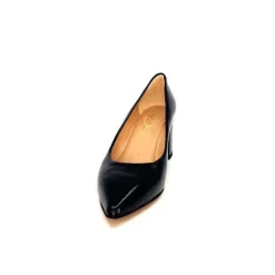 Ivoire 1601 Cuir Vernis Noir