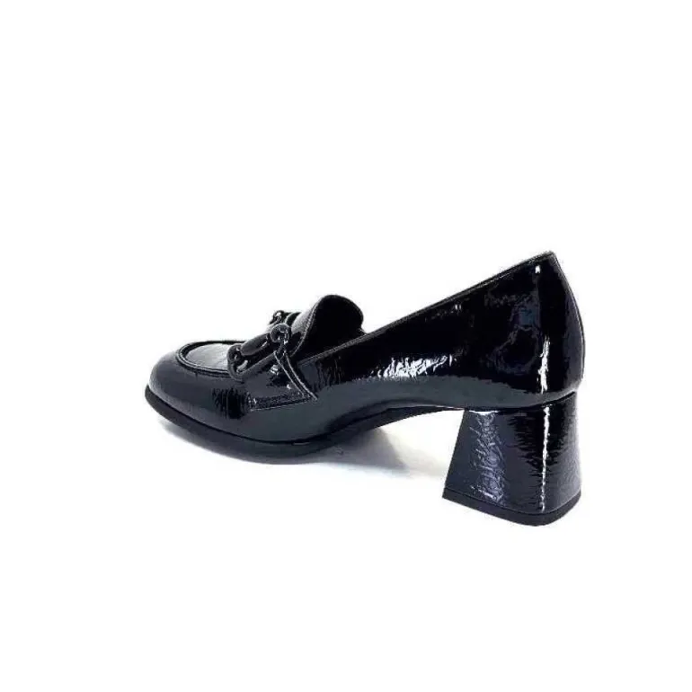 Ivoire 204823 Cuir Vernis Noir