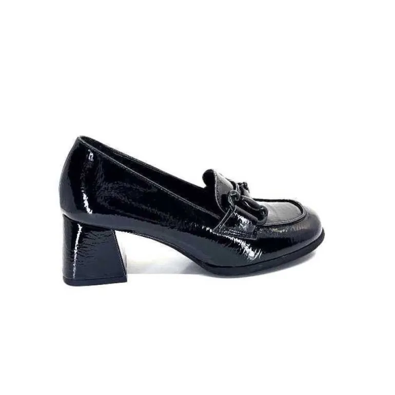 Ivoire 204823 Cuir Vernis Noir