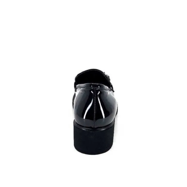 Ivoire 844926 Cuir Vernis Noir