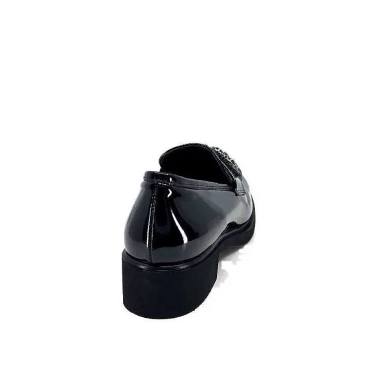 Ivoire 844926 Cuir Vernis Noir