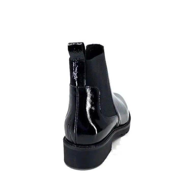 Ivoire 99504 Cuir Vernis Noir
