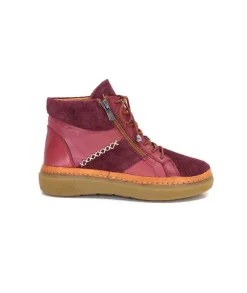 Ivoire 24721 Daim Bordeaux