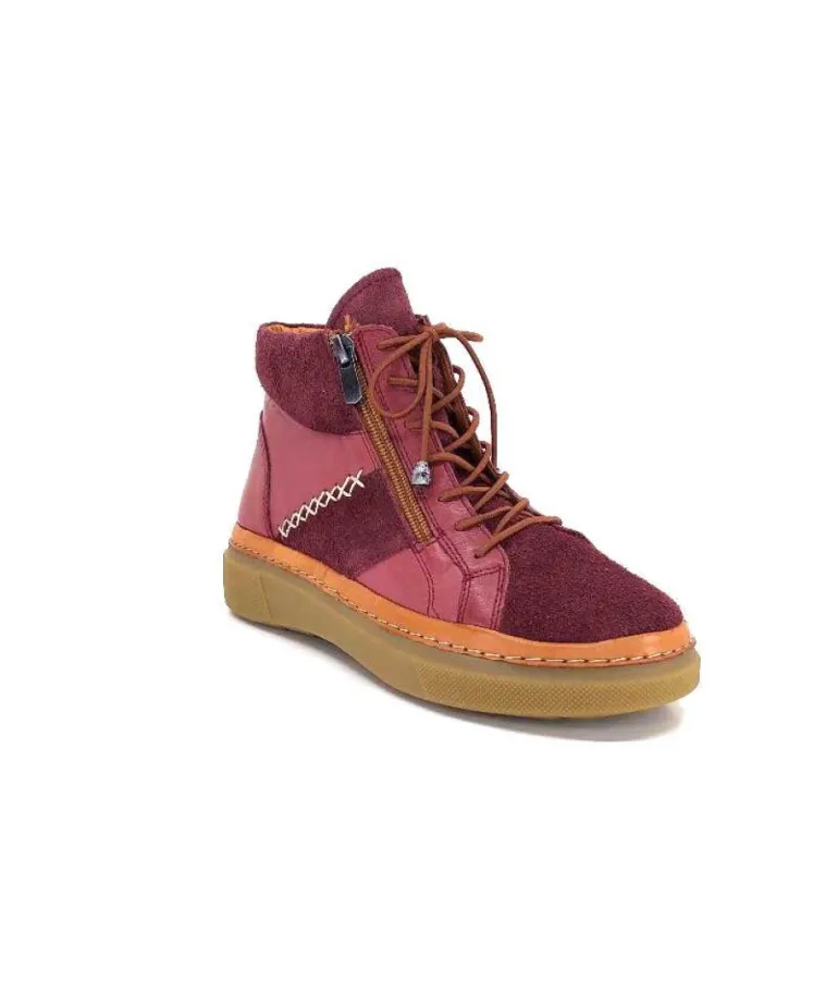 Ivoire 24721 Daim Bordeaux
