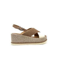 Ivoire 2153 Daim Marron Cuir Creme