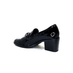 Ivoire 78006 Fortunato Cuir Vernis Noir