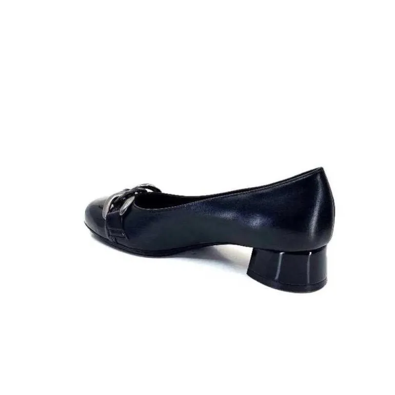 Ivoire 944947 Iv Cuir Vernis Noir