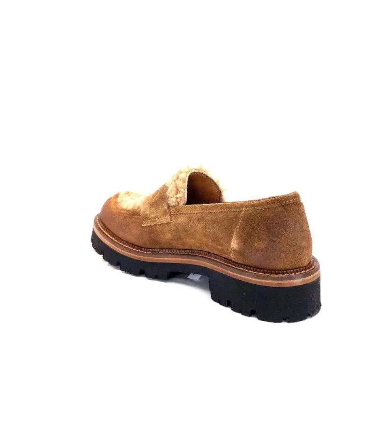 Ivoire 3276 Sabbia Montone Daim Marron