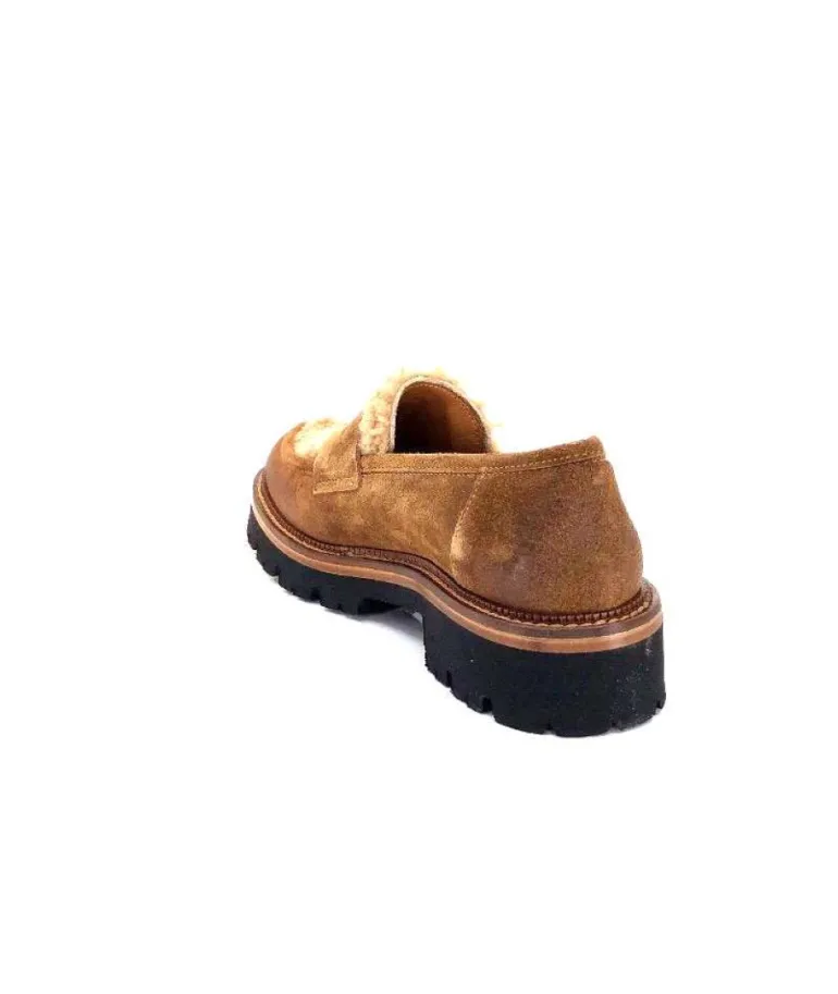 Ivoire 3276 Sabbia Montone Daim Marron
