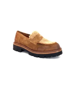 Ivoire 3276 Sabbia Montone Daim Marron