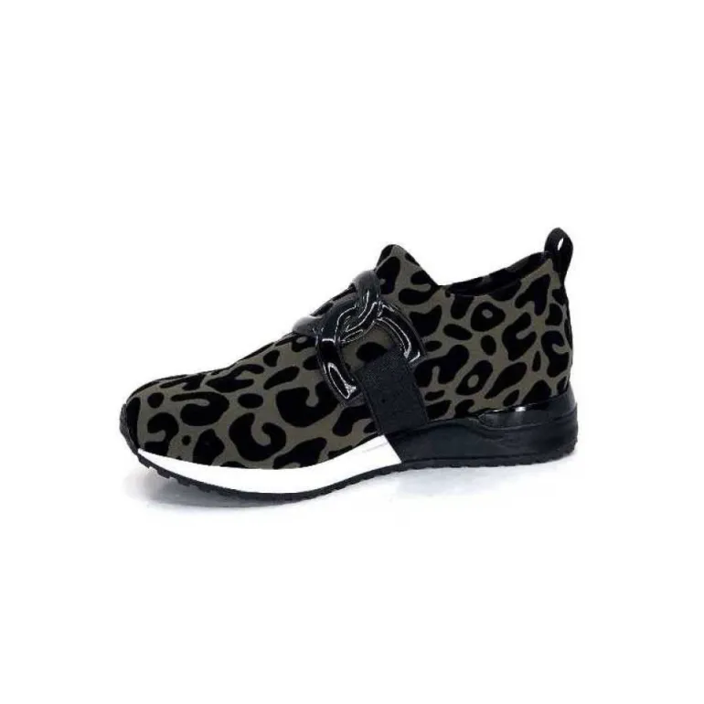 Ivoire 2203626 Textile Kaki Noir Leo