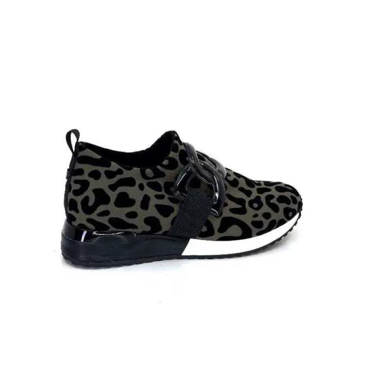 Ivoire 2203626 Textile Kaki Noir Leo