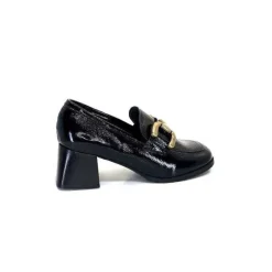 Ivoire 11301A Cuir Vernis Noir