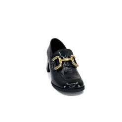 Ivoire 11301A Cuir Vernis Noir