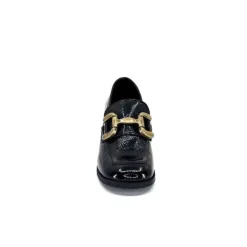 Ivoire 11301A Cuir Vernis Noir
