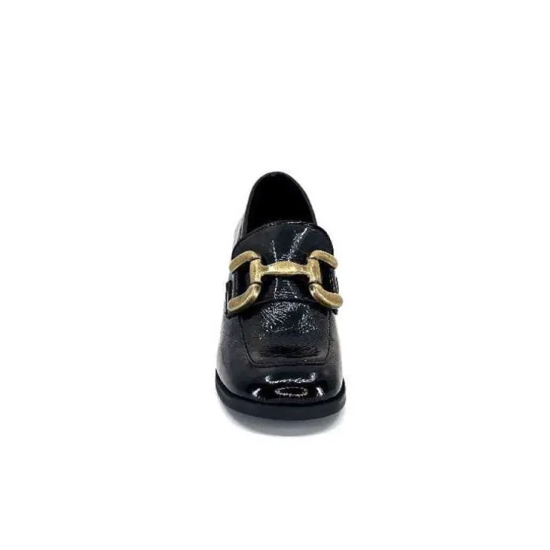 Ivoire 11301A Cuir Vernis Noir
