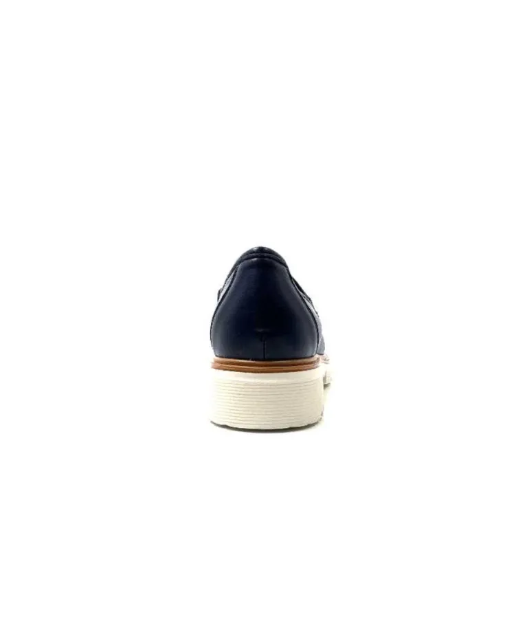 Ivoire 8B 4655 Cuir Marine