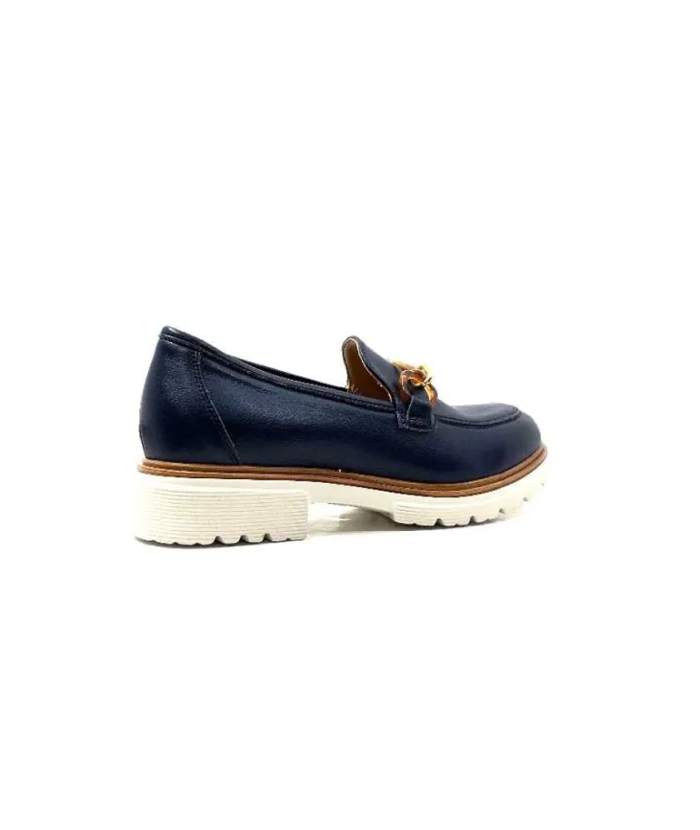 Ivoire 8B 4655 Cuir Marine