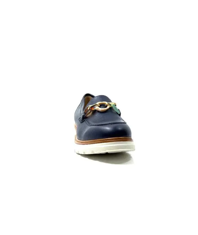 Ivoire 8B 4655 Cuir Marine
