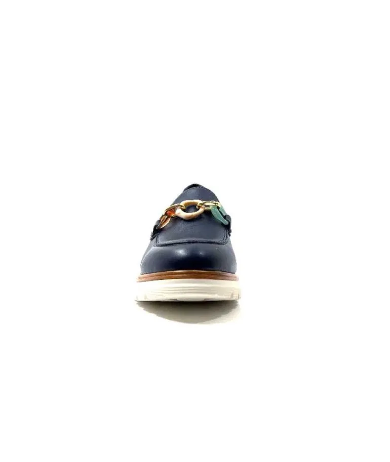 Ivoire 8B 4655 Cuir Marine