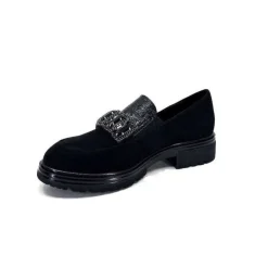 Ivoire 8B4914 Daim Noir