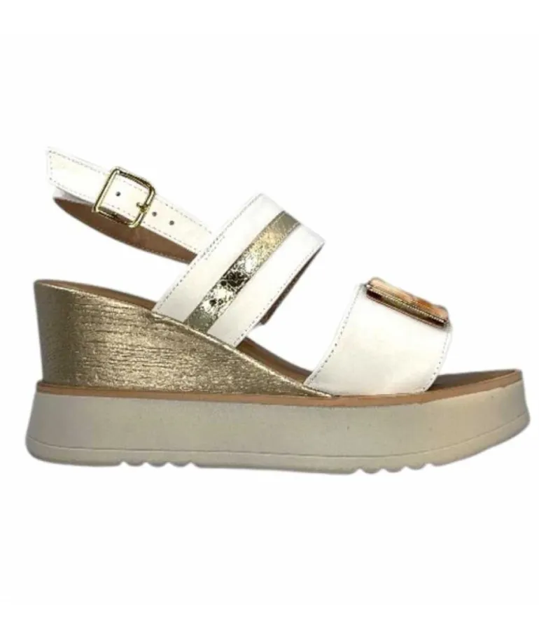 Ivoire 7C 4670Pe Cuir Blanc