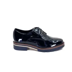 Ivoire 22034Ct Vernis Cuir Vernis Noir