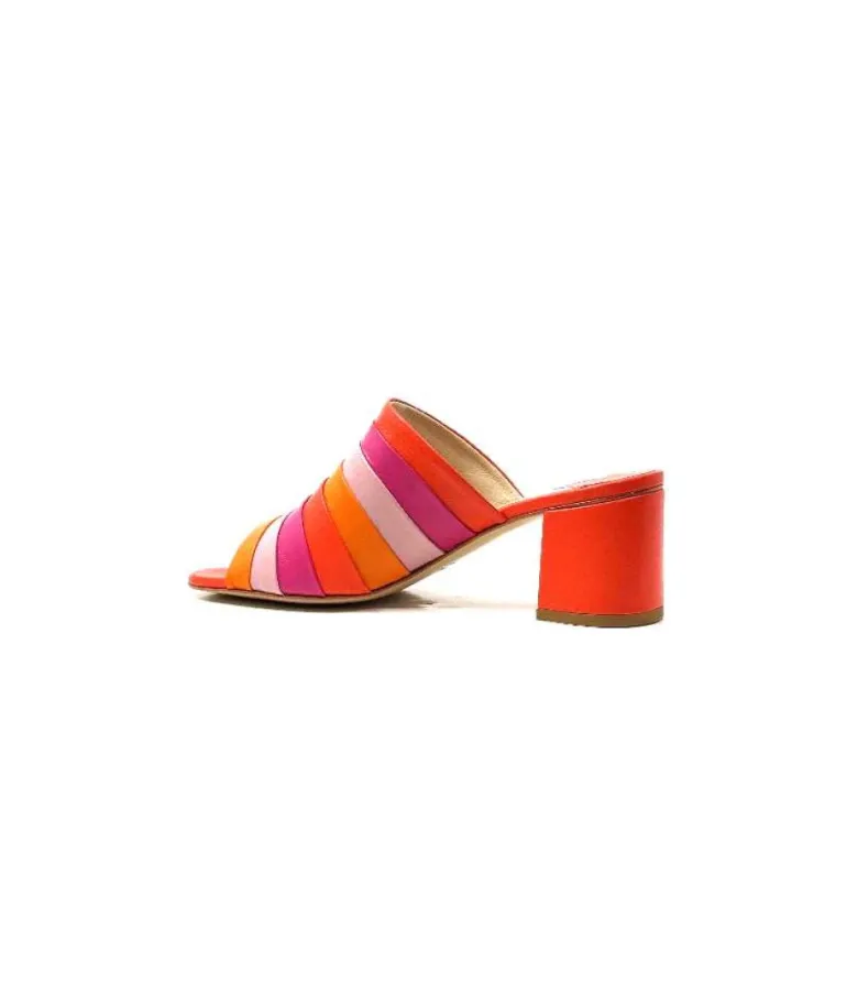 Ivoire E9517 Cuir Orange Rose