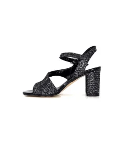 Ivoire F2215 Asia Textile Glitter Noir