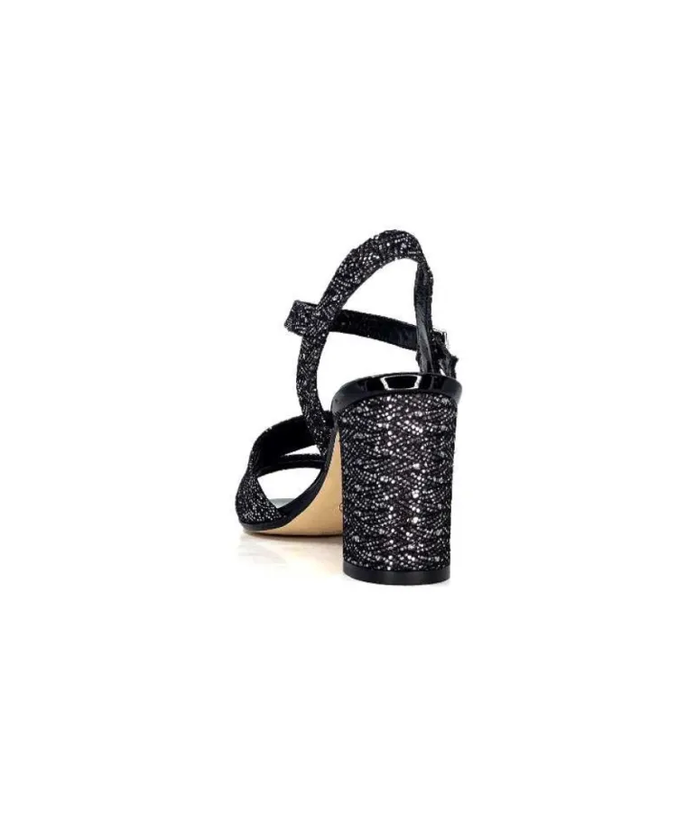 Ivoire F2215 Asia Textile Glitter Noir